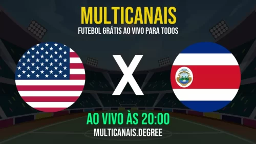 Assistir Estados Unidos x Costa Rica ao vivo online 29/06/2025 Ao Vivo Online Grátis 24 Horas HD