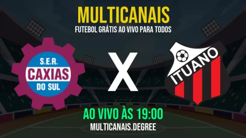 Assistir Caxias x Ituano ao vivo online 29/06/2025 Ao Vivo Online Grátis 24 Horas HD