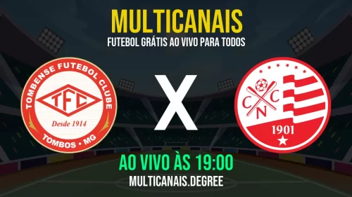 Assistir Tombense x Náutico ao vivo online 29/06/2025 Ao Vivo Online Grátis 24 Horas HD